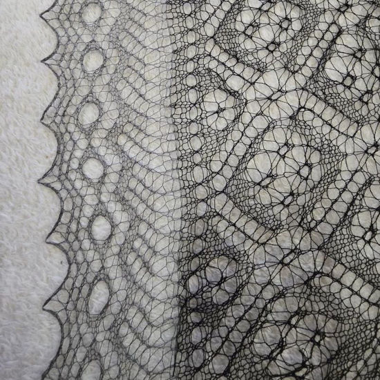 Bild von Stricken - Shetland Lace Technik