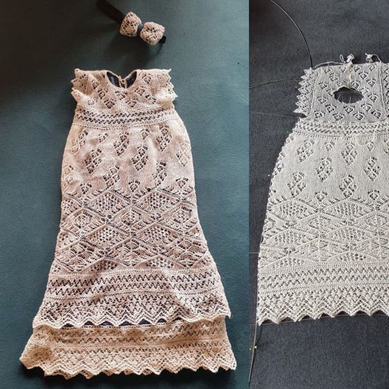 Image sur Stricken - Shetland Lace Technik