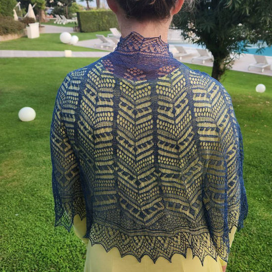 Bild von Stricken - Shetland Lace Technik