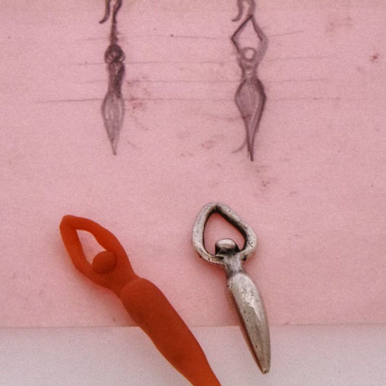 Picture of Giessen - Silbergiessen mit Sand und Sepia