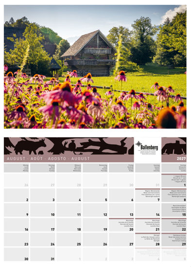 Bild von Kalender 2027