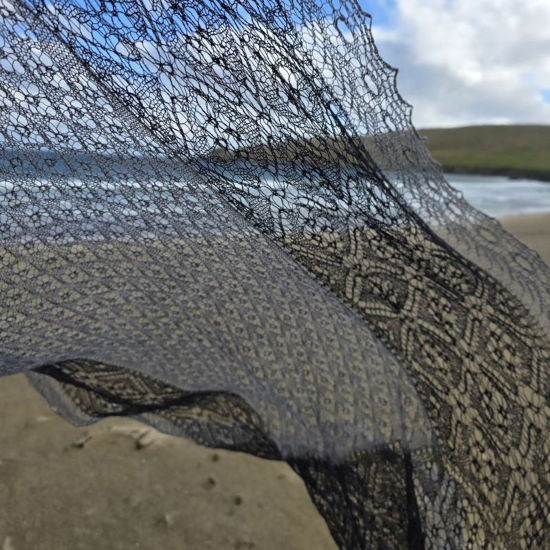 Bild von Stricken - Shetland Lace Technik