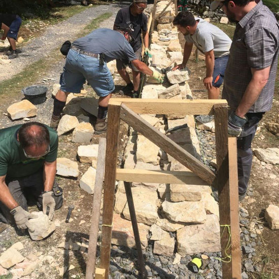 Immagine di Trockenmauern - Grundkurs