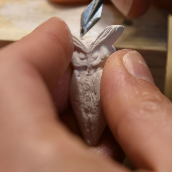 Picture of Giessen - Silbergiessen mit Sand und Sepia