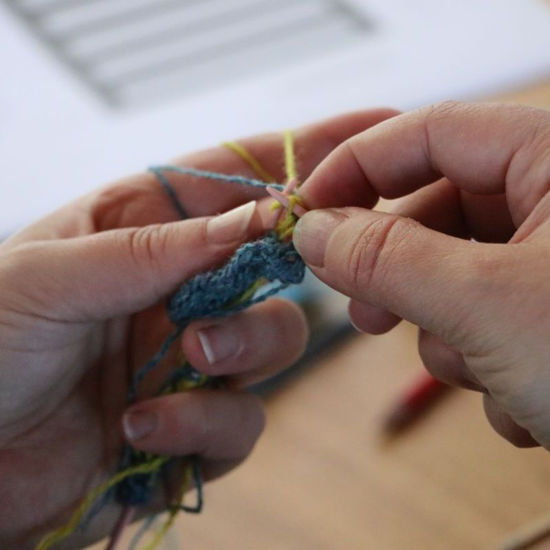 Bild von Stricken - Fair-Isle Technik