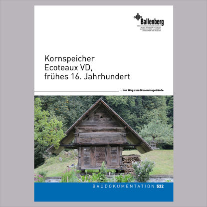 Picture of Baudokumentation Kornspeicher Ecoteaux